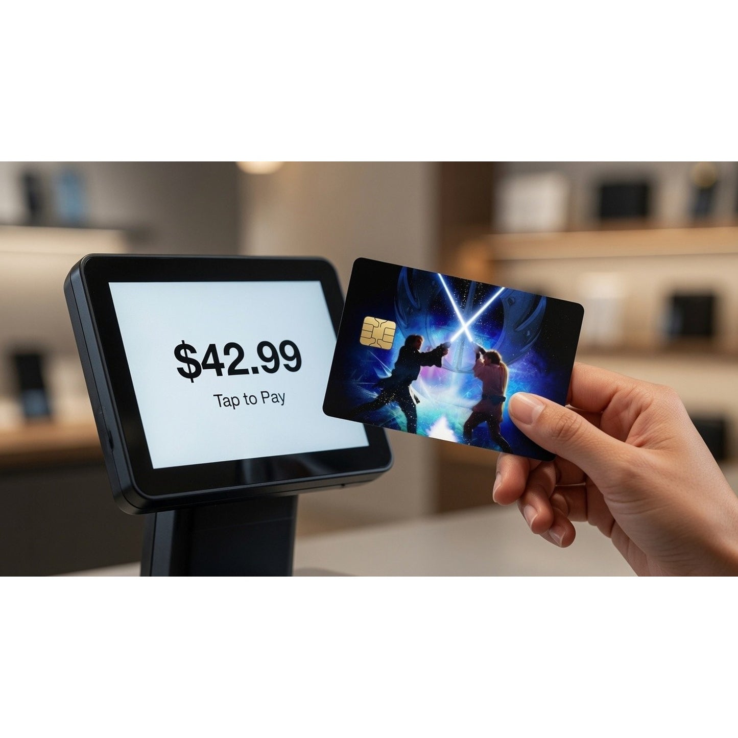 Battle of Heroes Star Wars Debit Card Credit Card Skin Vinyl Sticker