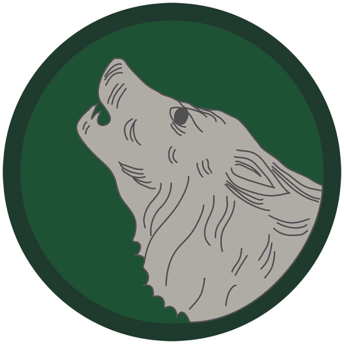 U.S. ARMY 102nd Infantry Division Insignia "Timberwolf Division" "Nightfighters" Patch vinyl decal for car, truck, window or laptop U.S. ARMY Military