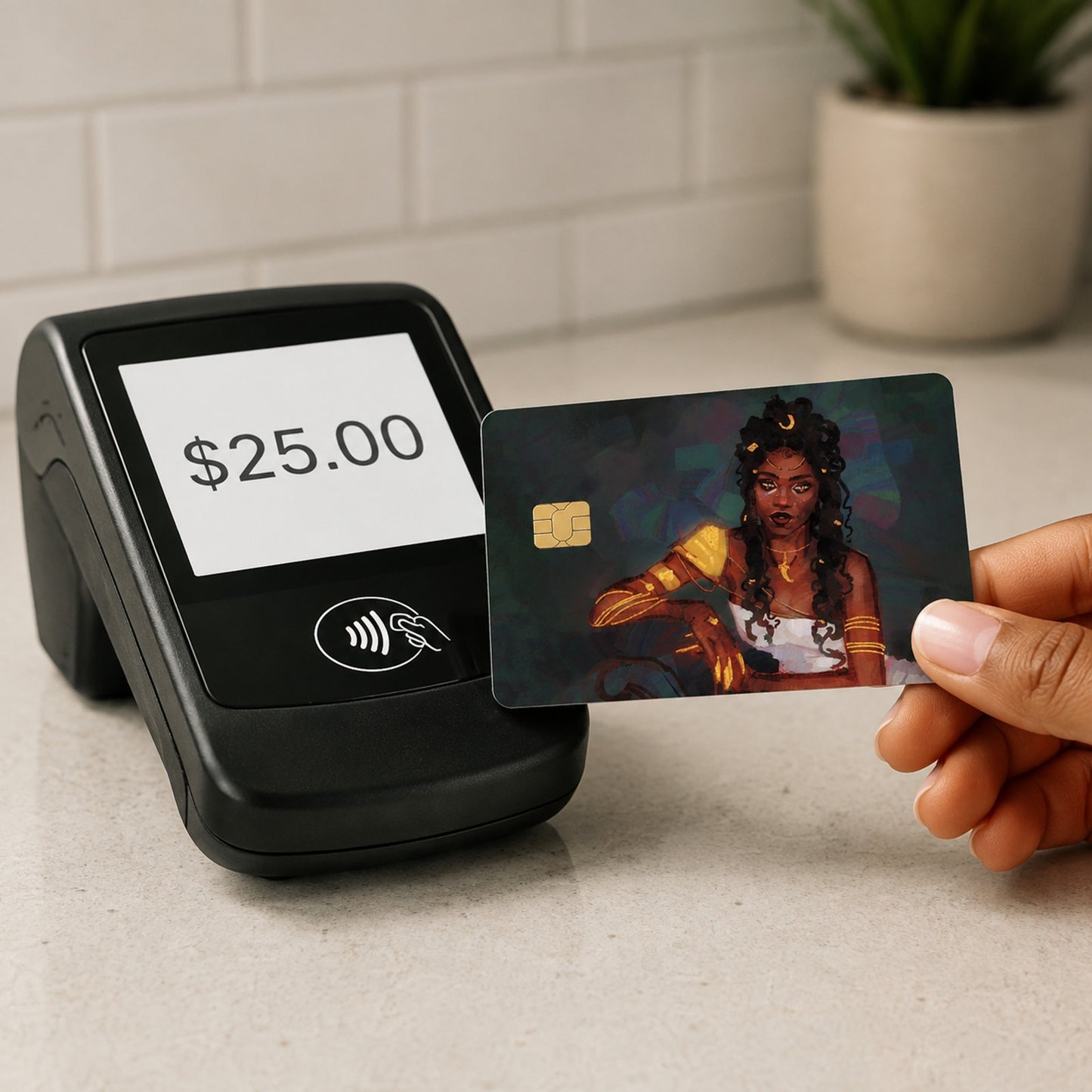 Mel's Golden Sovereign of Piltover League of Legends Debit Card Credit Card Skin