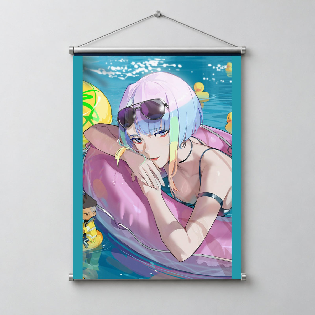 Lucy’s Summer Oasis CyberPunk Poster Paper Wall Scroll Room Home Decor