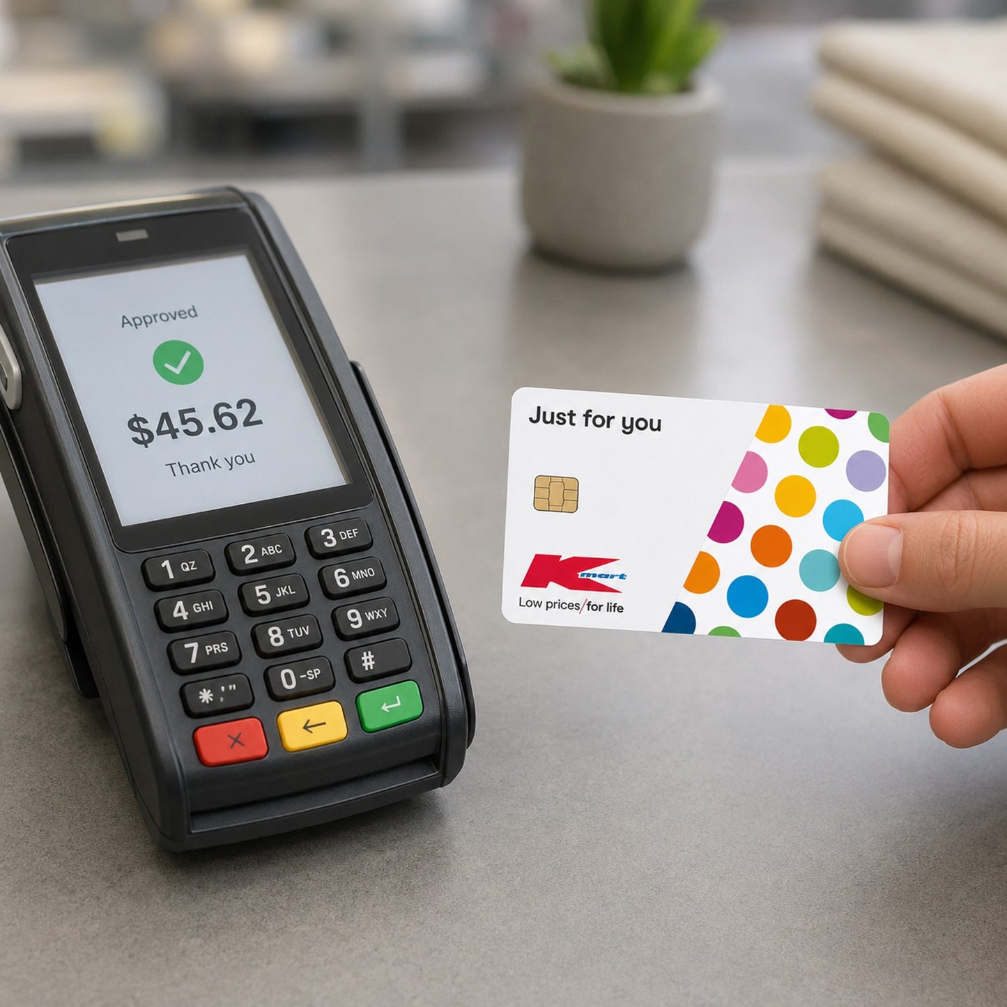 Just For You Colorful Discount Store Gift Card Funny Debit Card Credit Card Skin