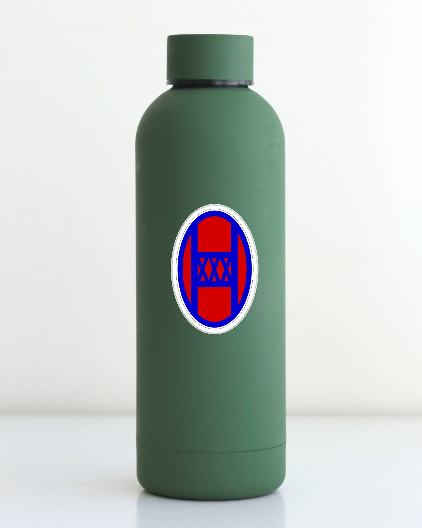 30.a División de Infantería Parche Old Hickory Calcomanía de vinilo militar del ejército de EE. UU. para automóvil, camión, ventana o computadora portátil