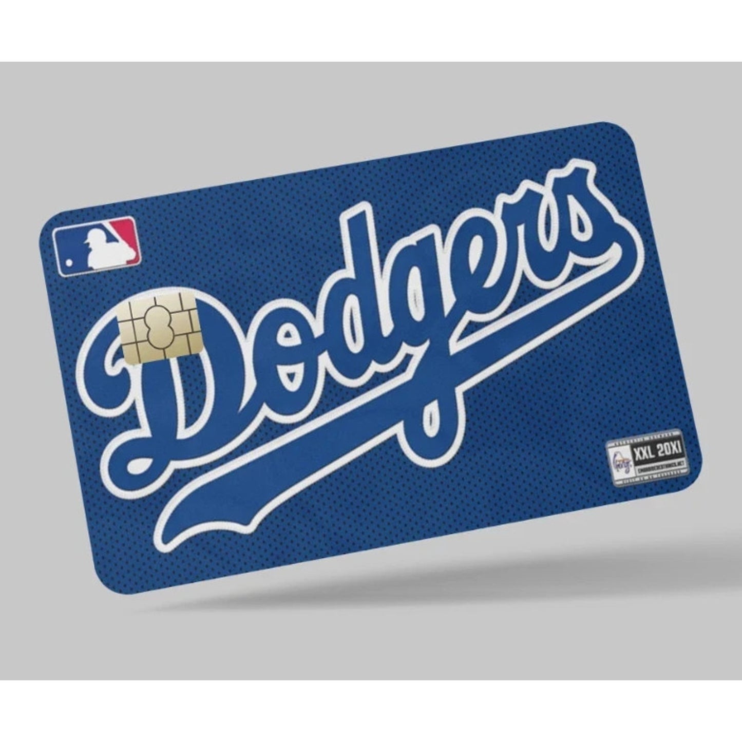 LA Dodgers Logo Credit Card Skin Baseball Debit Card Vinyl Sticker