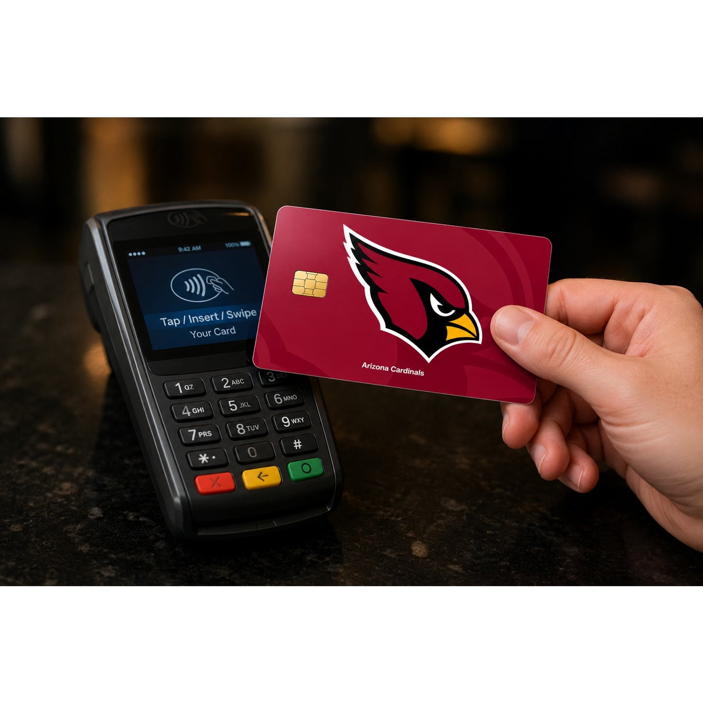Arizona Cardinals NFL Credit Debit Card Skin
