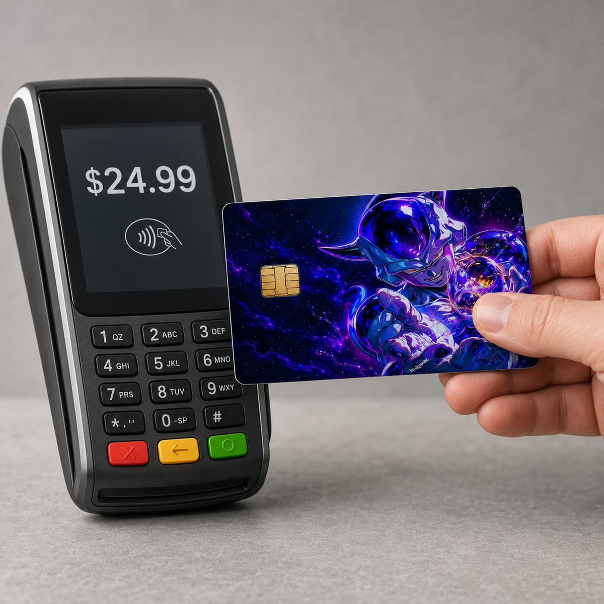 Lord Frieza's Eternal Ambition DragonballZ Debit Card Credit Card Skin