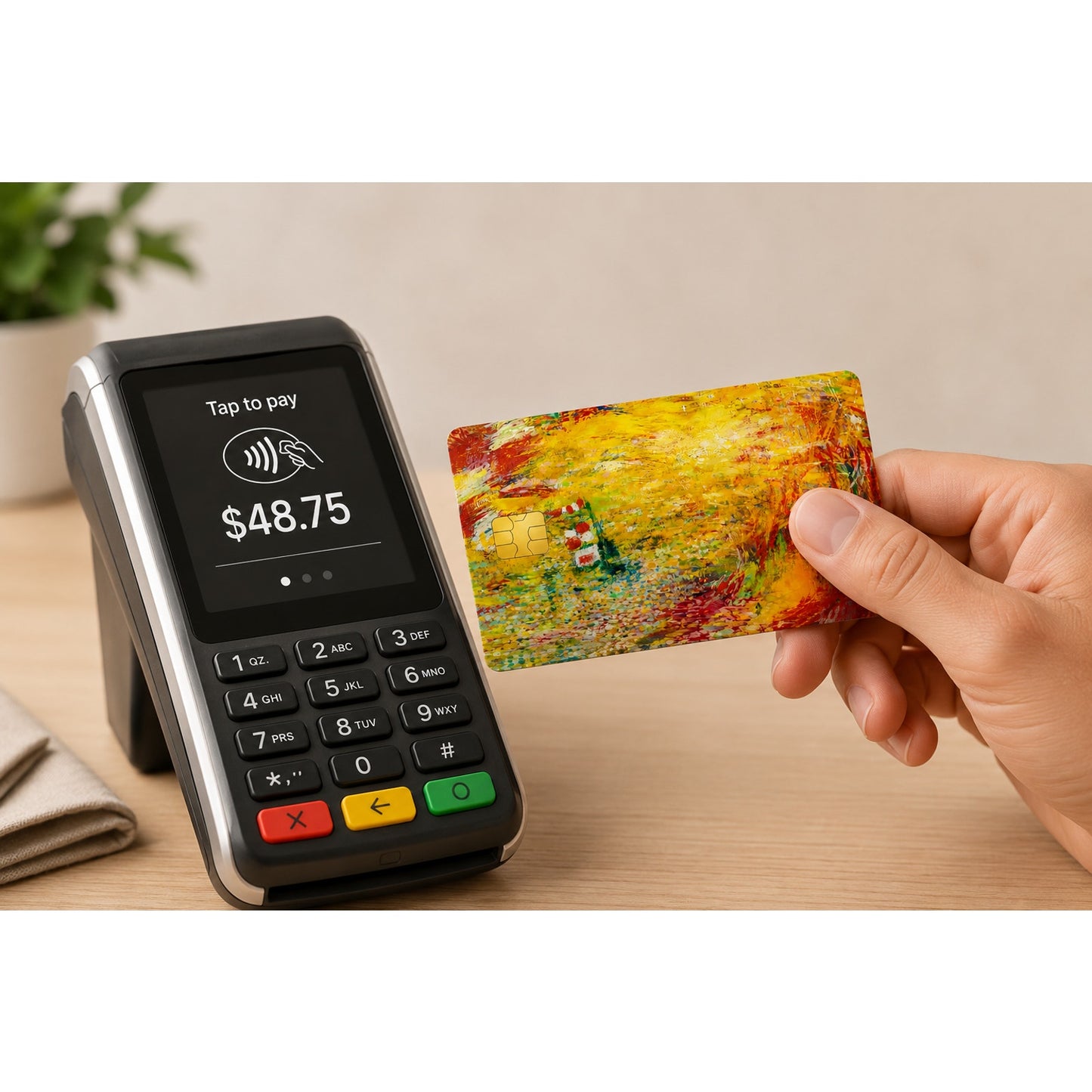 Sachiko Painting Answer to the Flags Ghibli Studio Debit Card Credit Card Skin
