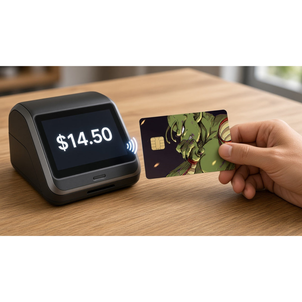 Battered Piccolo Unbroken DragonballZ Debit Card Credit Card Skin