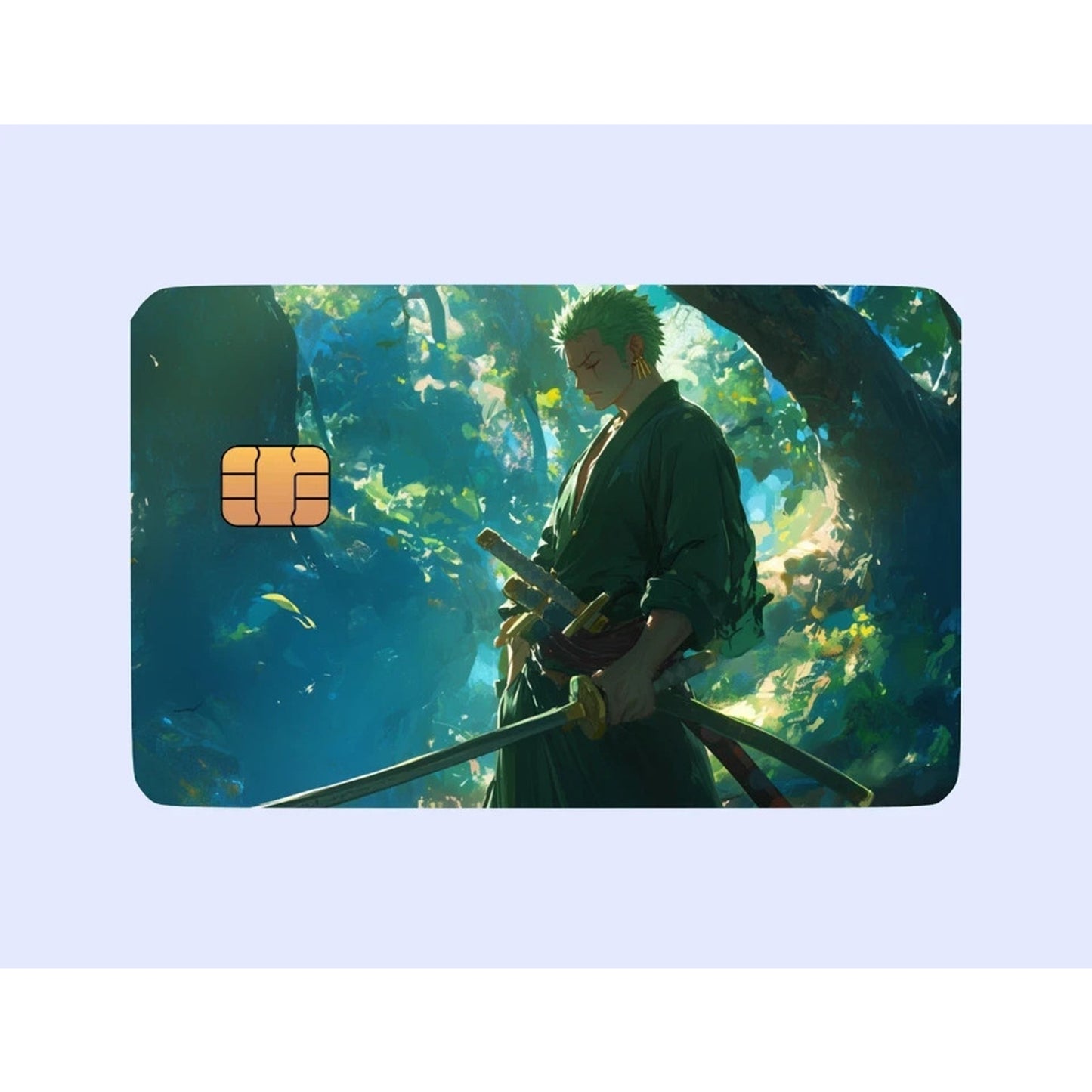 One Piece Anime-Inspired Themed Debit Card Credit Card Skins Debit/Credit_Zoro