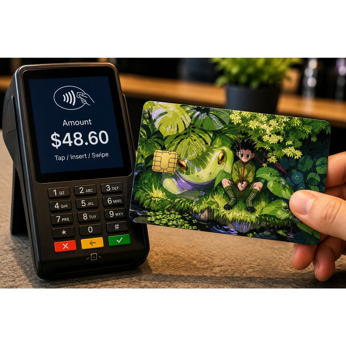 Gon Freecss Forest Spirit Hunter x Hunter Debit Card Credit Card Skin