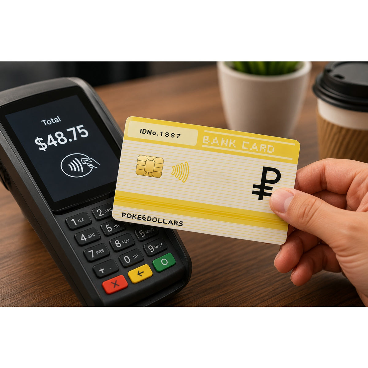 Pokedollars Credit Card Skin Pokemon Gaming Currency Vinyl Sticker Wrap