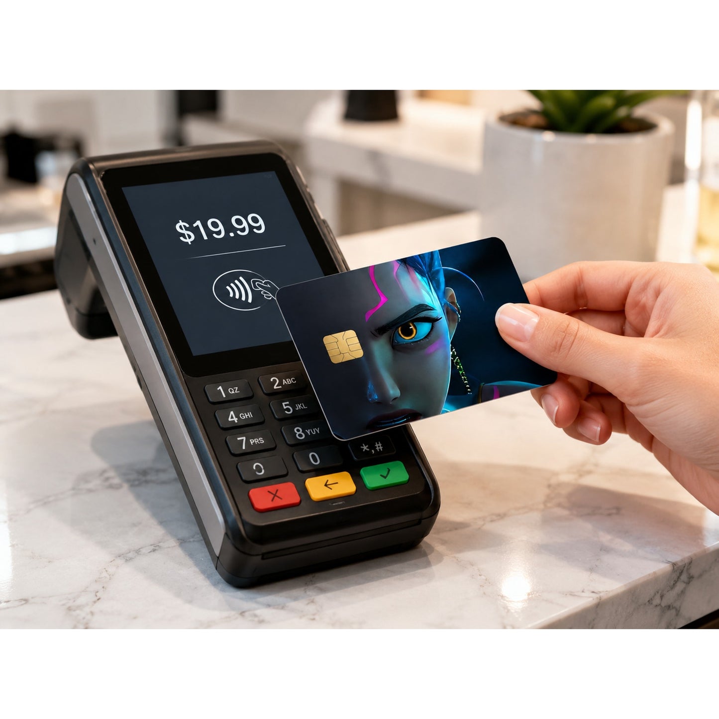 Rumi Transformation Close-Up HUNTR/X Huntrix Debit Card Credit Card Skin