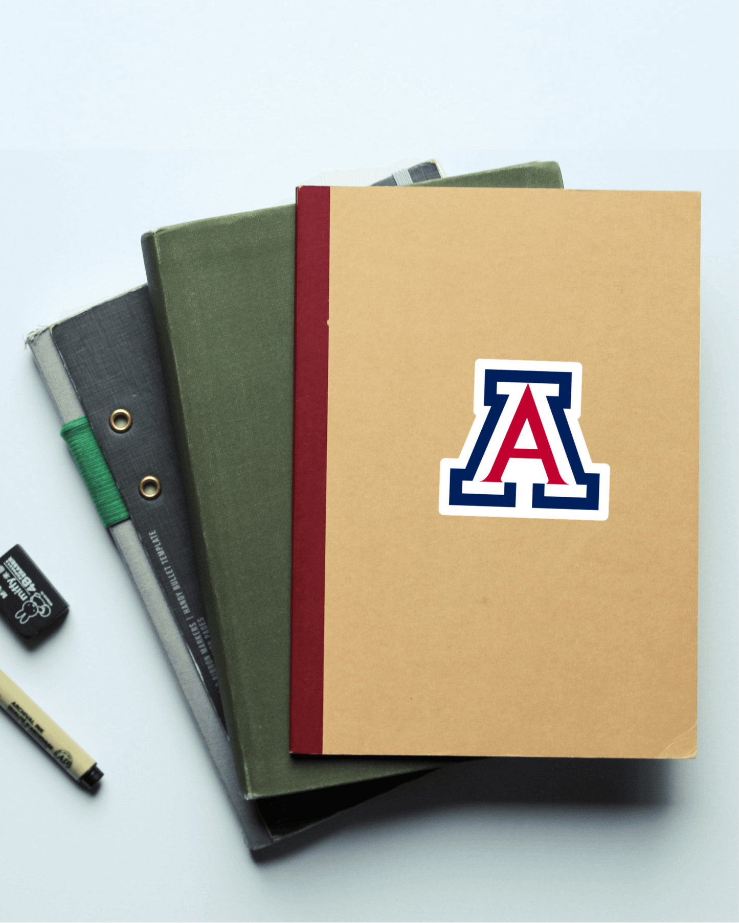 Arizona Wildcats Vinyl Decal Notebook