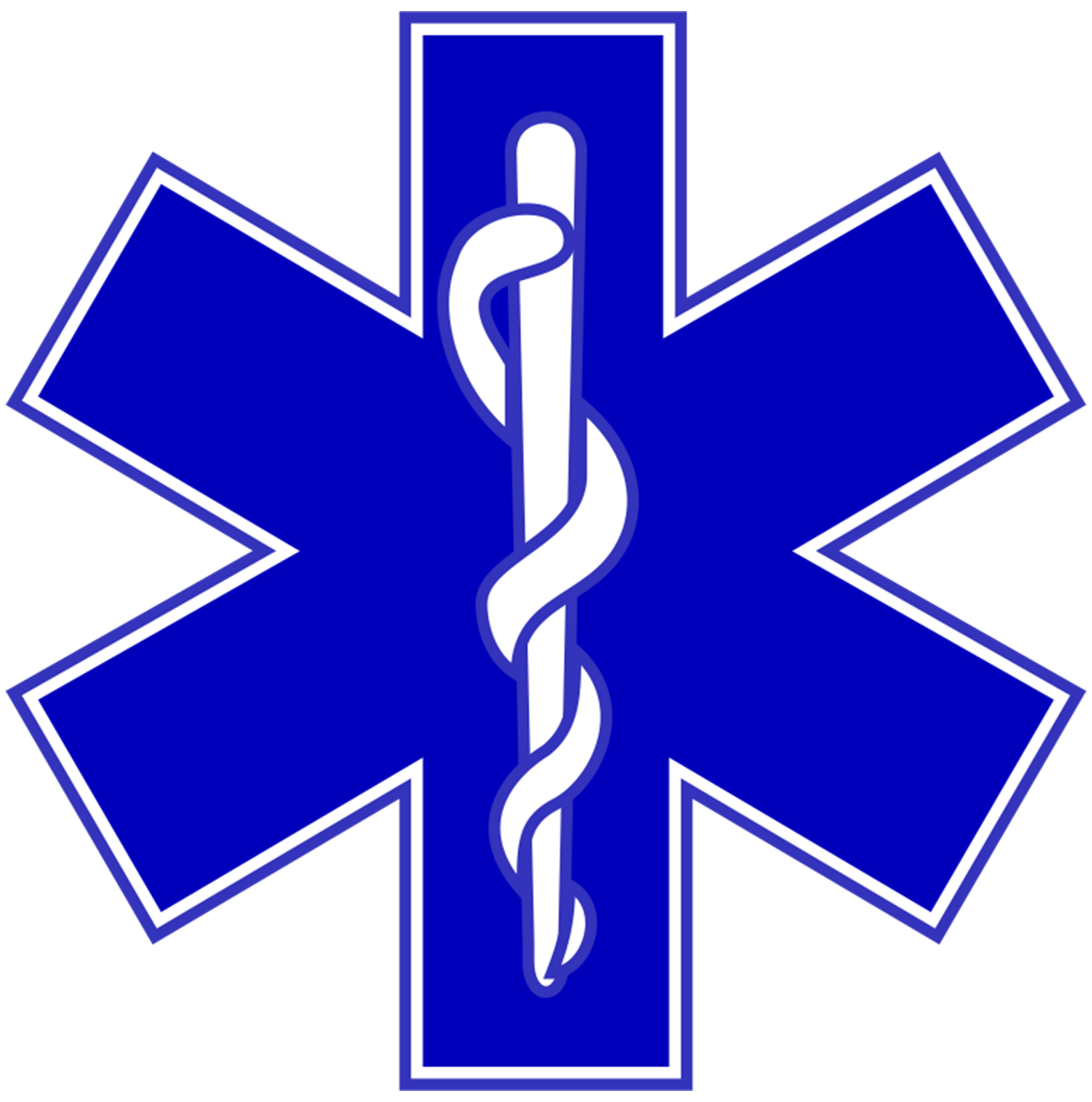 Corpsman Medic Star of Life Marine Patch vinyl decal for car, truck, window or laptop U.S. Marine Military