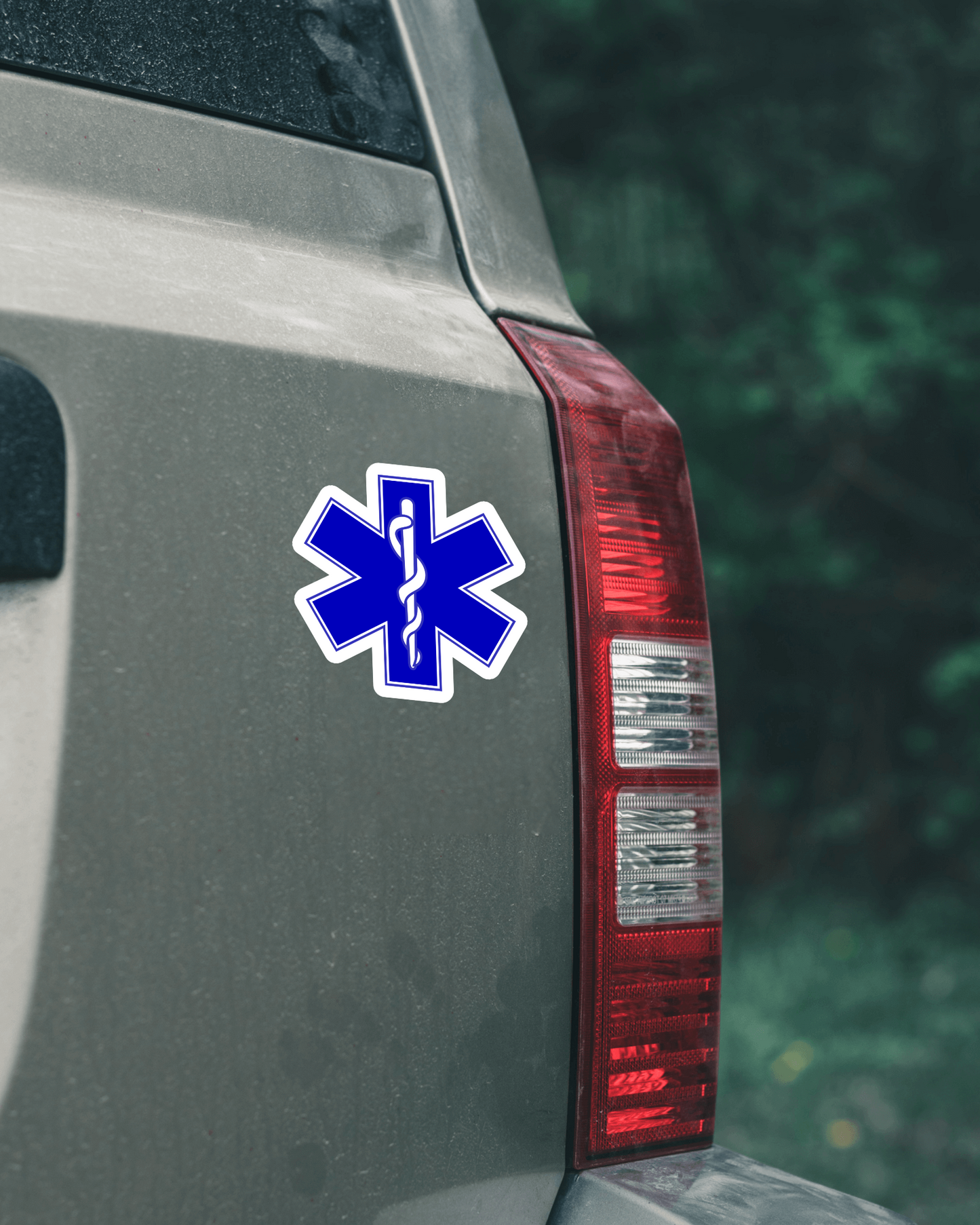 Corpsman Medic Star of Life Marine Patch vinyl decal for car, truck, window or laptop U.S. Marine Military