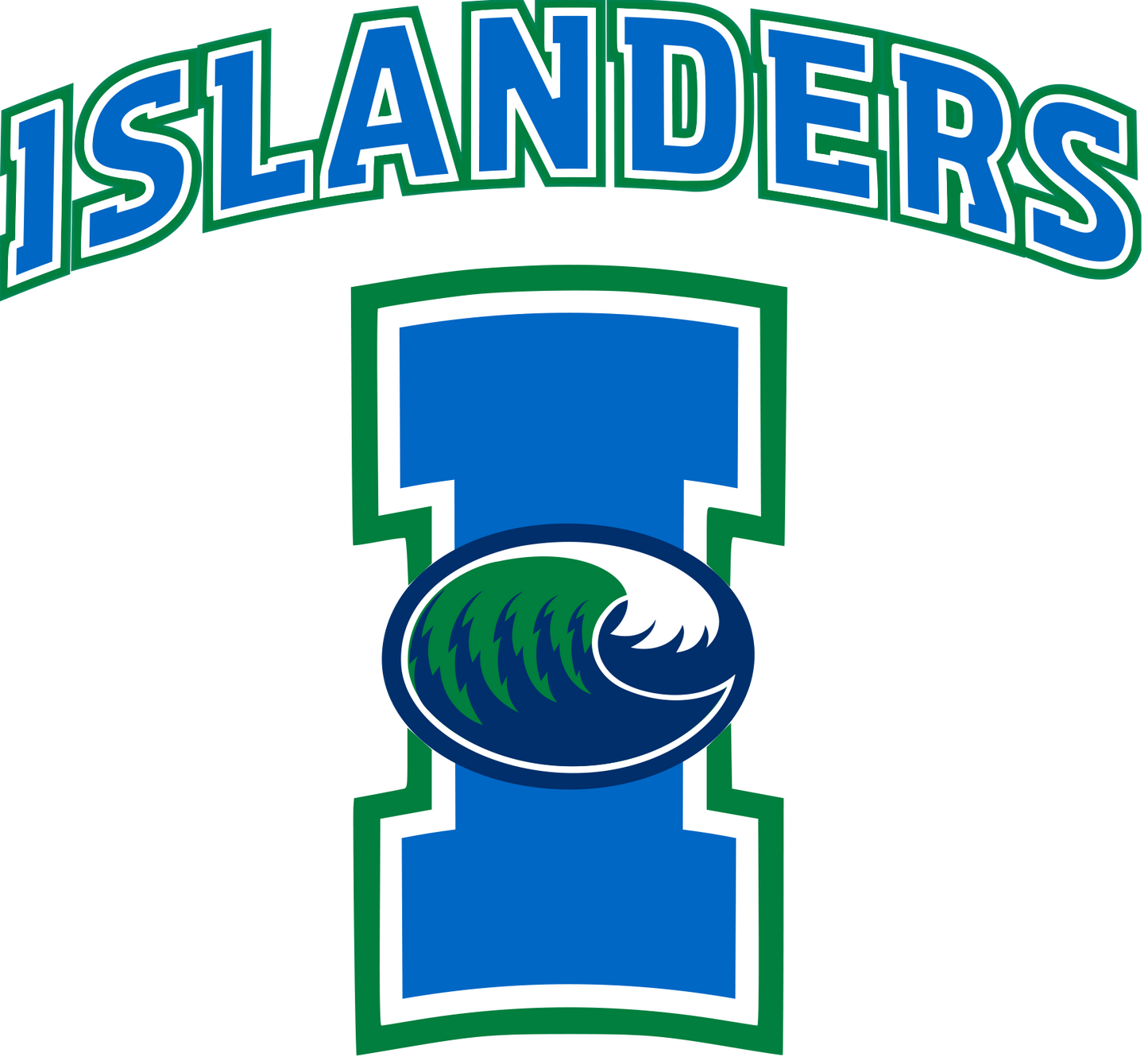 Texas A&M Corpus Christi Islanders NCAA Football Vinyl Decal for Car Truck Window Laptop - DECALS OF AMERICA