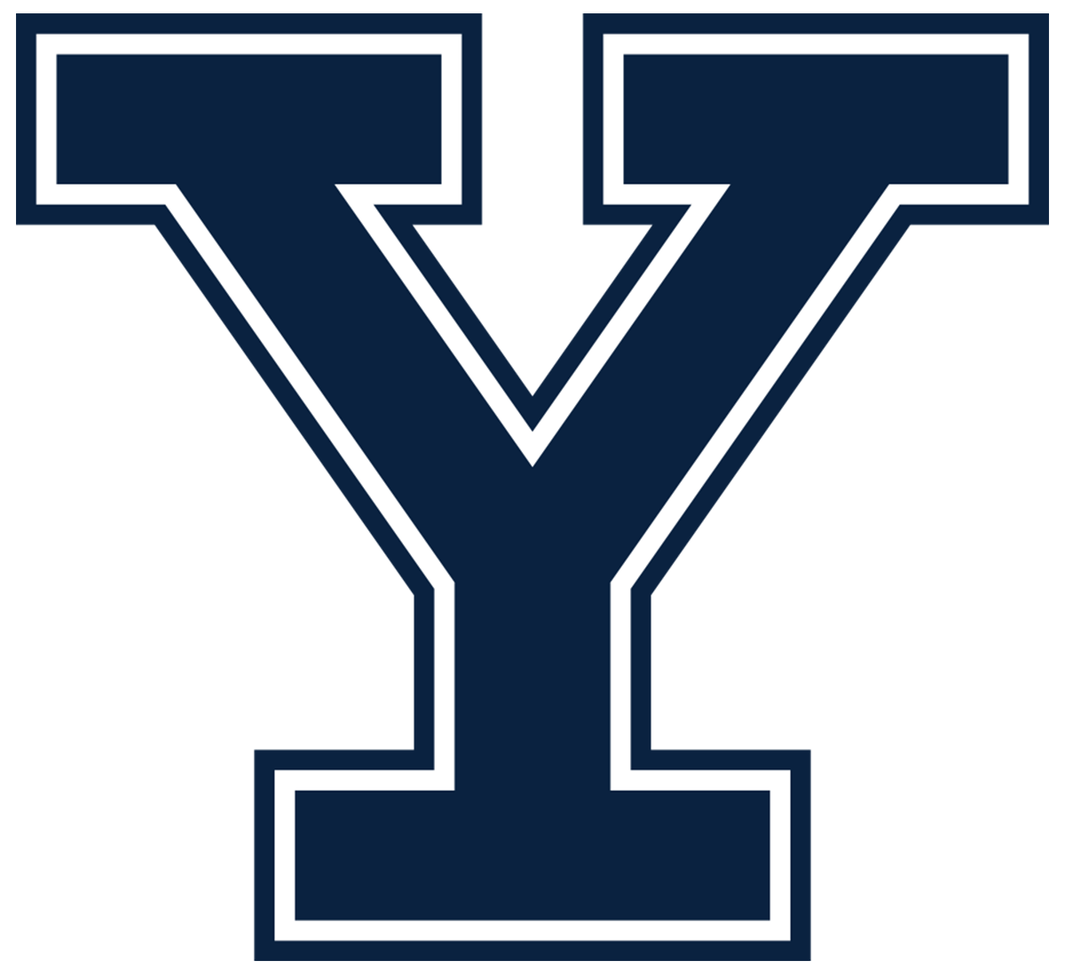 Yale Bulldogs NCAA Football Vinyl Decal for Car Truck Window Laptop - DECALS OF AMERICA