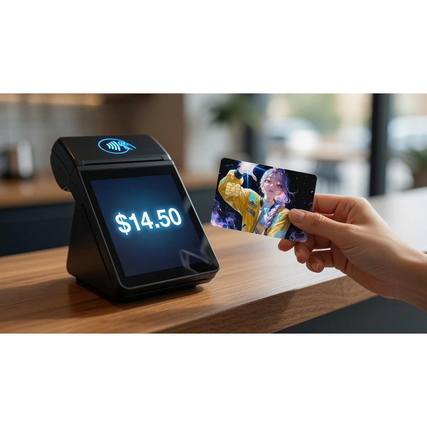 Rumi’s Shining Spirit Energy HUNTR/X Huntrix Debit Card Credit Card Skin