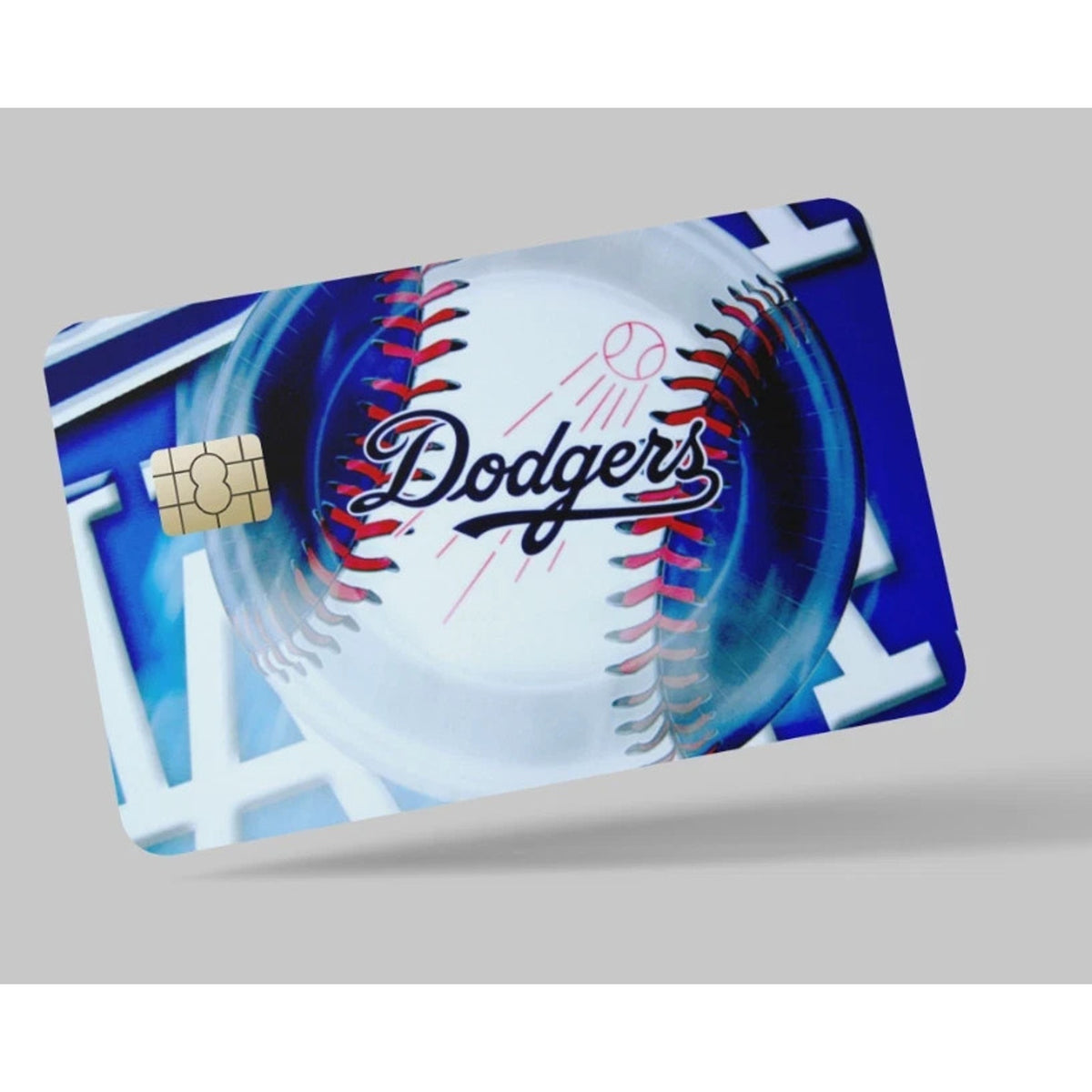 LA Dodgers Baseball Credit & Debit Card Vinyl Skin