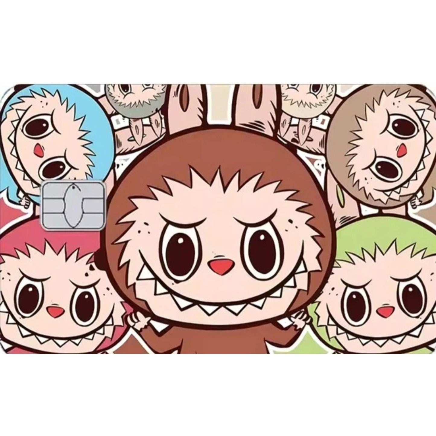 Lab u bu Little Monsters Credit Debit Card Sticker Skin Cover Sticker