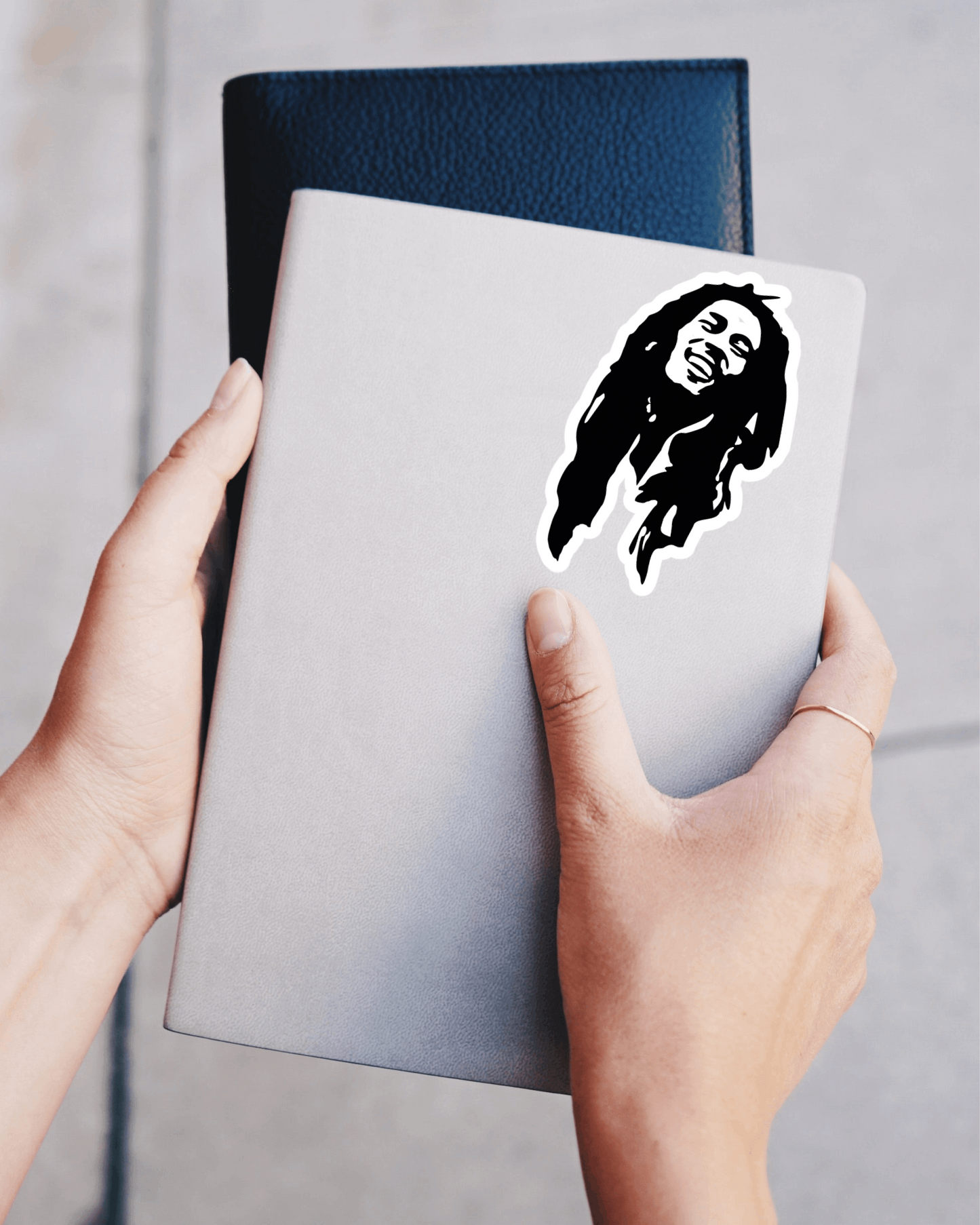 Bob Marley logo Vinyl Decal for Car Truck Window Laptop