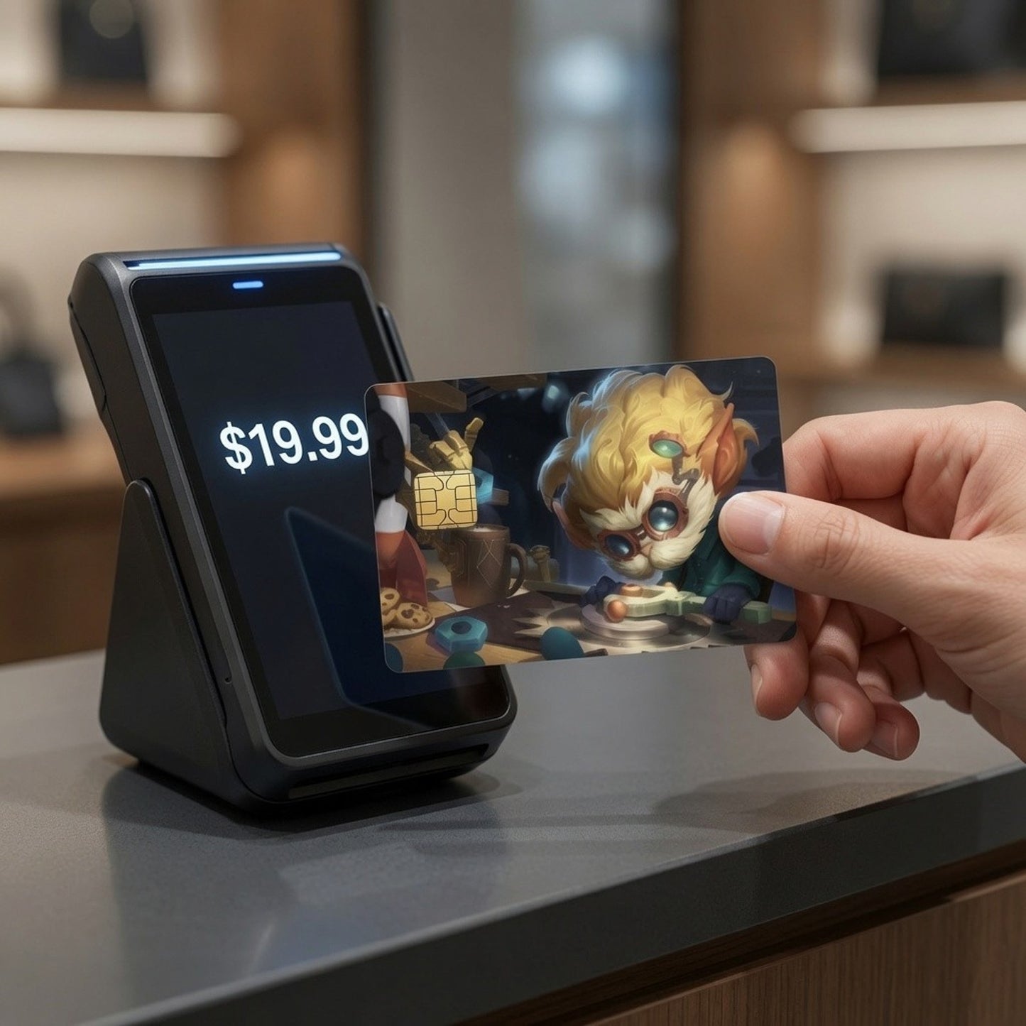 Heimerdinger The Midnight Atelier League of Legends Debit Card Credit Card Skin