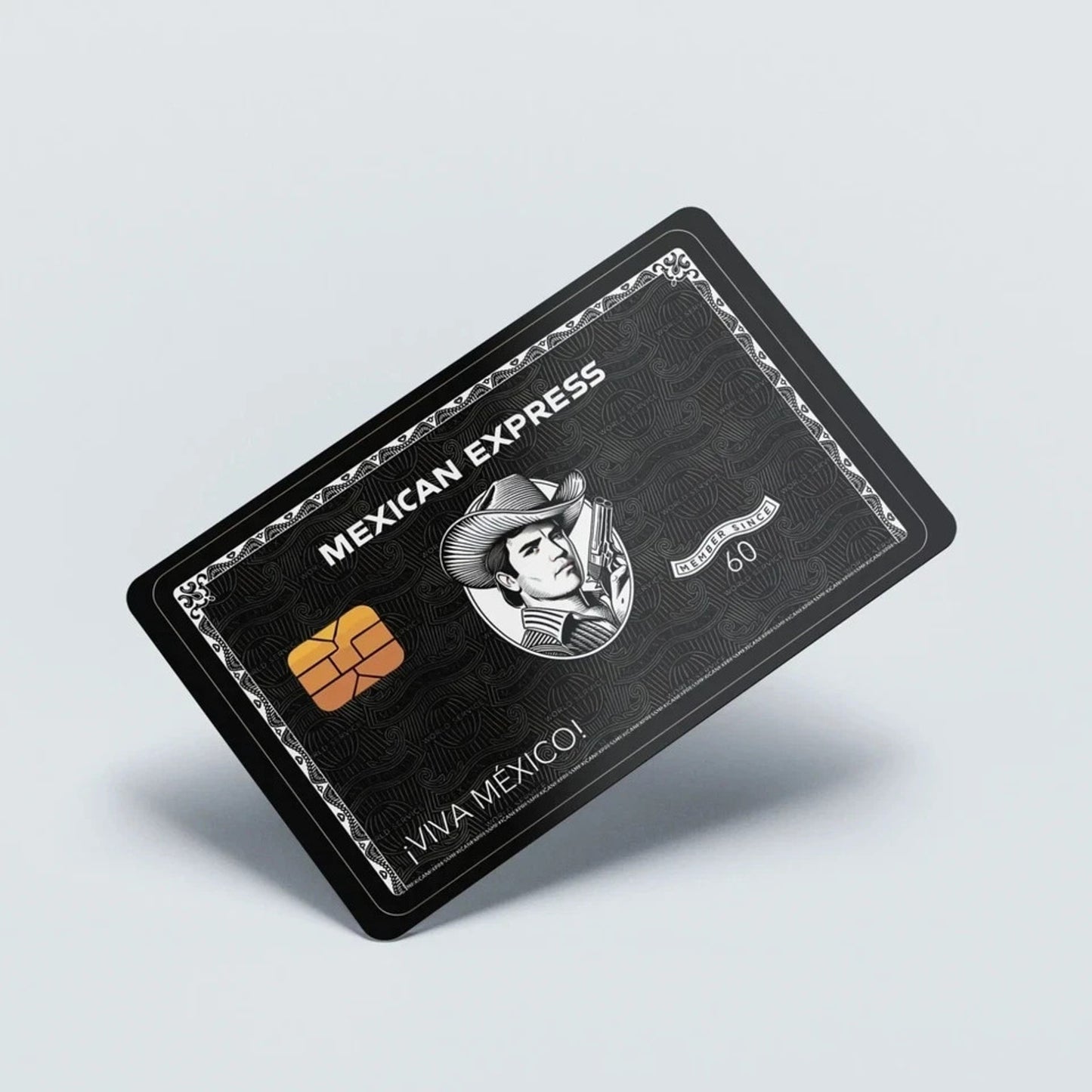 Mexican Express Chalino Credit Card Skin - Debit Card Sticker Decal Cover