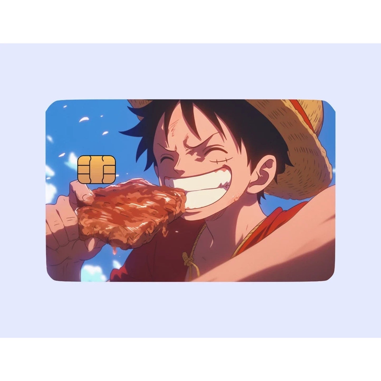One Piece Anime-Inspired Themed Debit Card Credit Card Skins Debit/Credit_Luffy