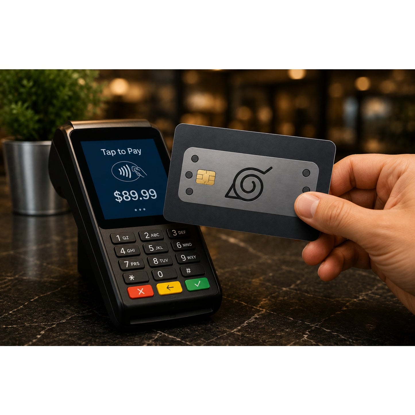 Konohagakure Konoha Symbol Naruto Anime Debit Card Credit Card Skin Sticker
