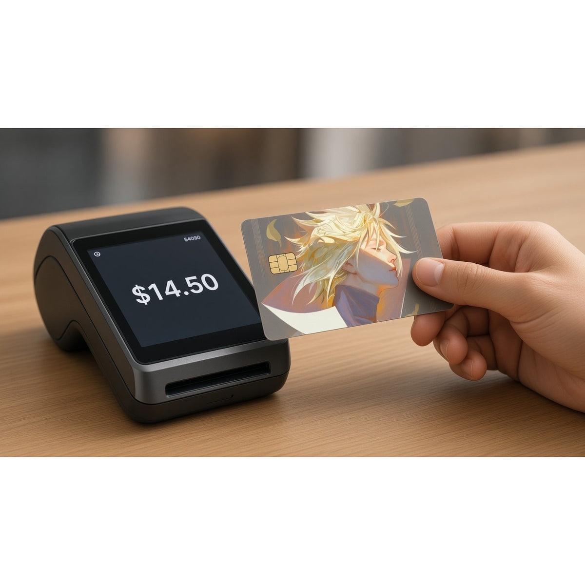 Minato Silent Solace Naruto Credit & Debit Card Skin