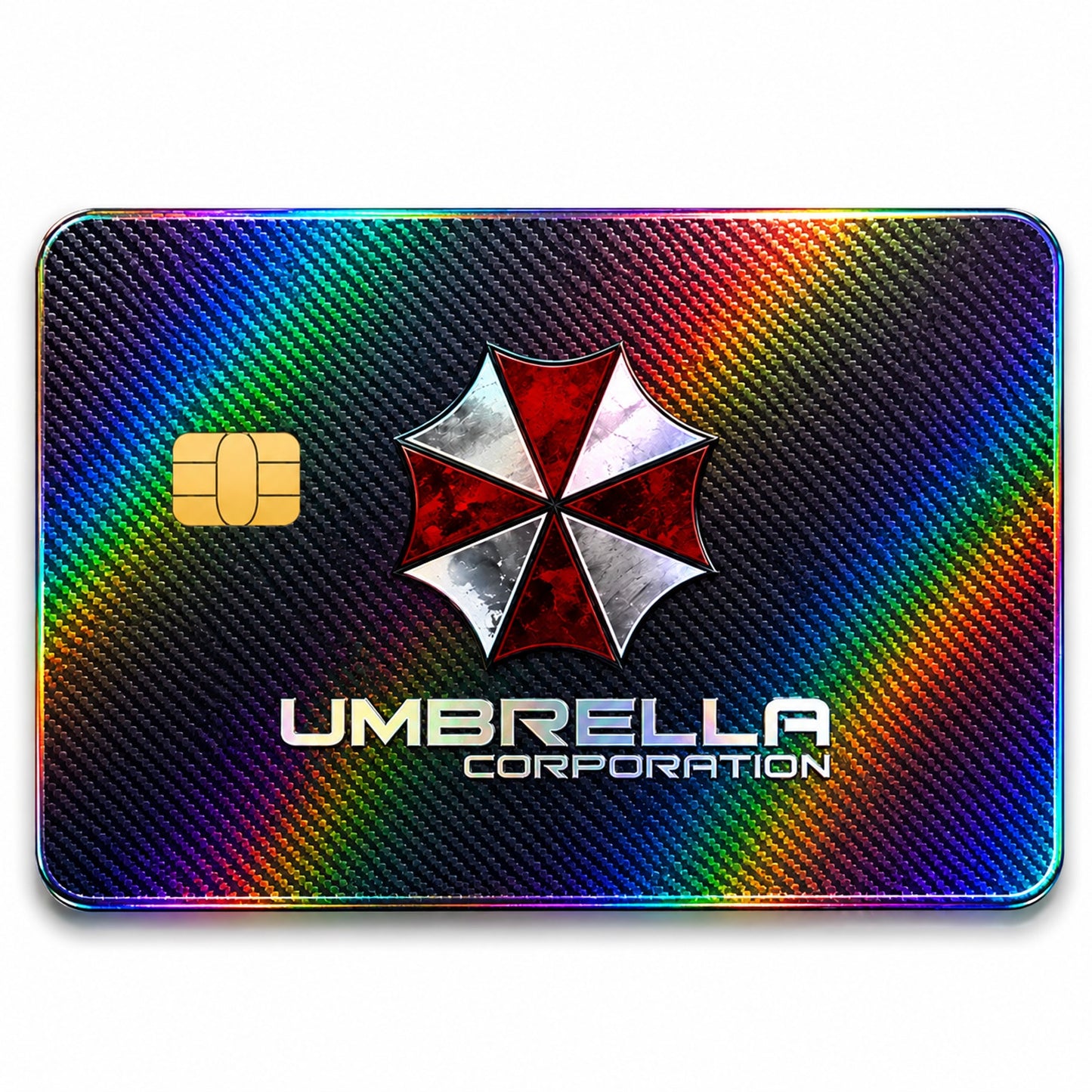 Umbrella Corporation Minimalist Credit Card Sticker Debit Skin Cover