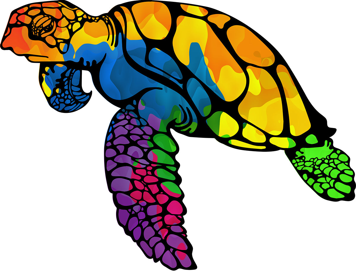 Turtle Vinyl Decal