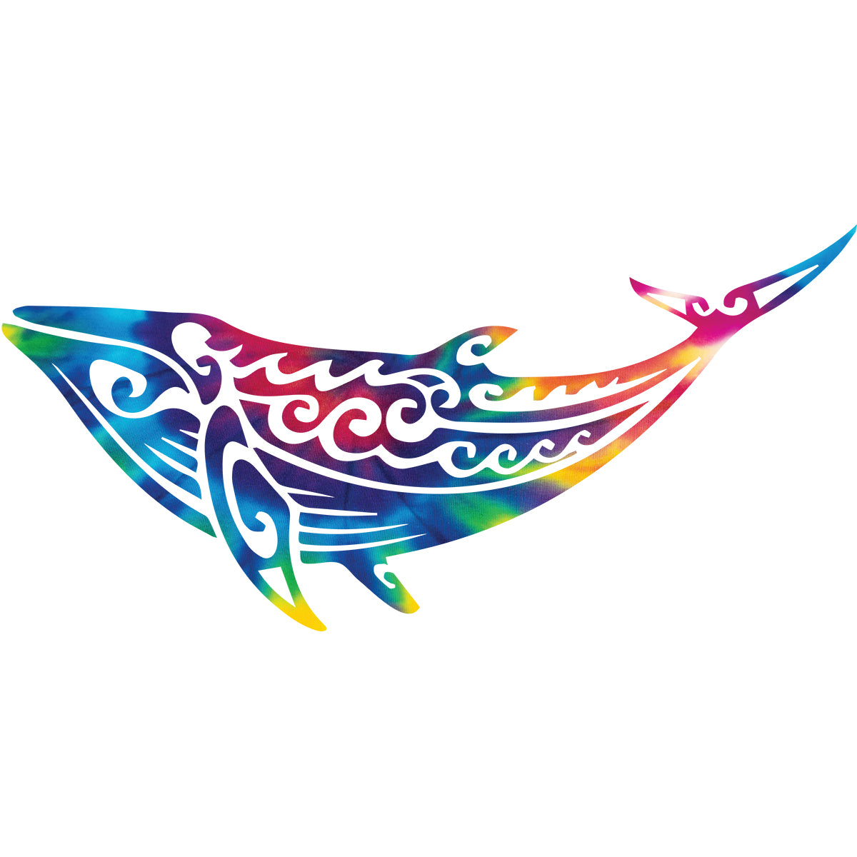 Whale Tribal Vinyl Decal