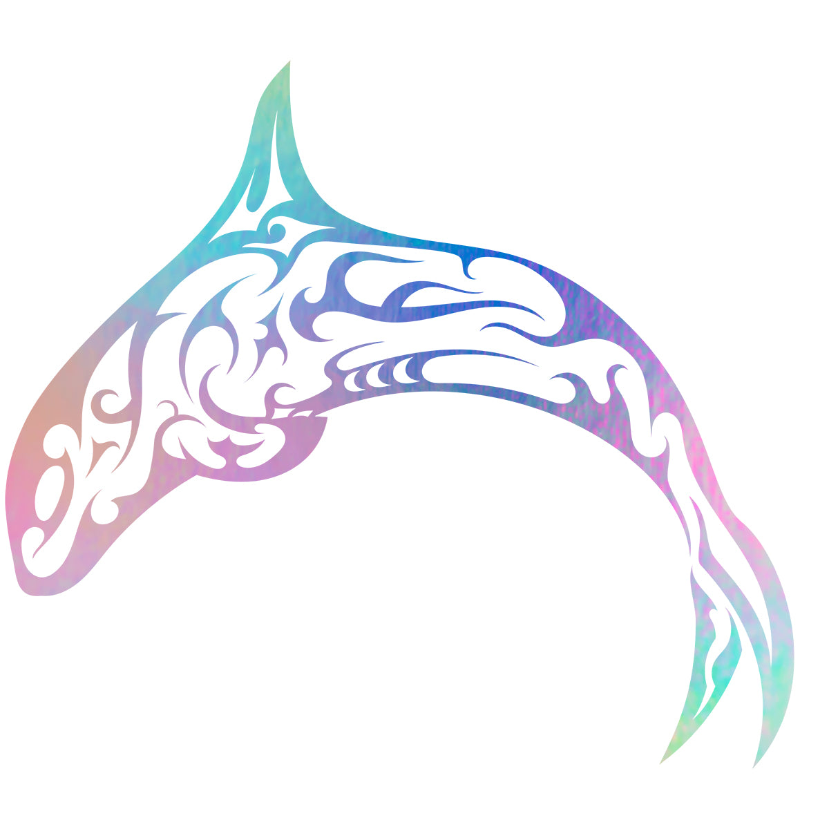 Orca Tribal Vinyl Decal