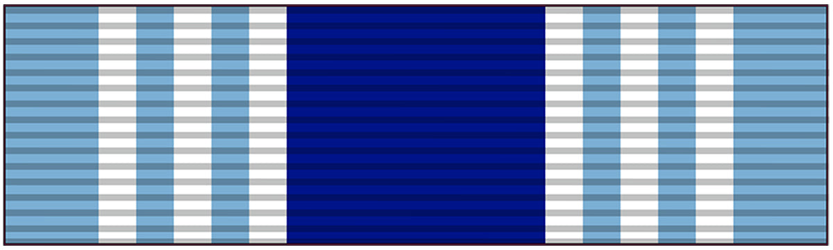 USAF Long Tour Overseas Service Ribbon Vinyl Decal