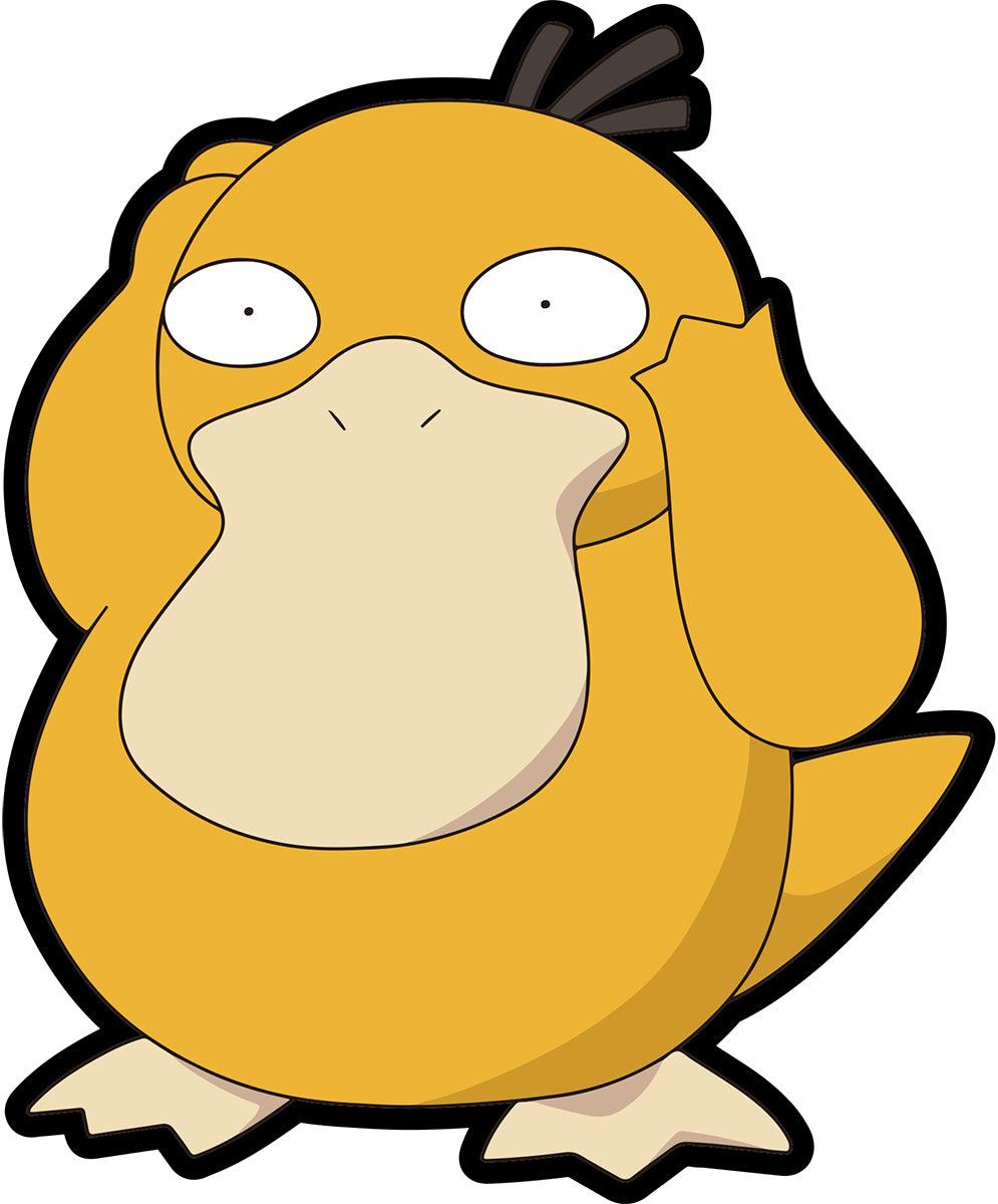 Psyduck Pokemon Vinyl Decal