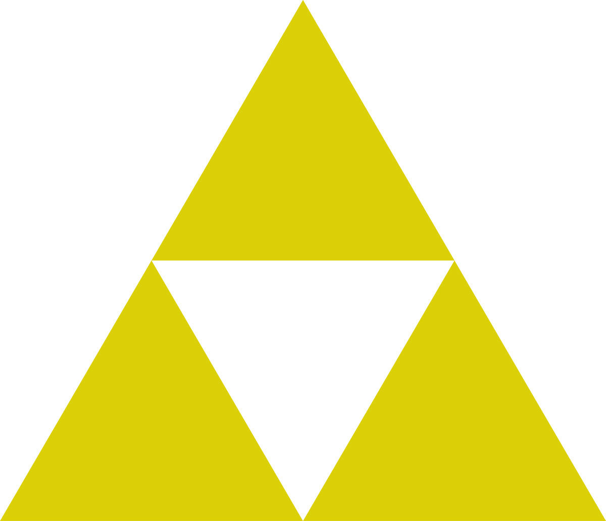 Zelda Tri Force Vinyl Decal