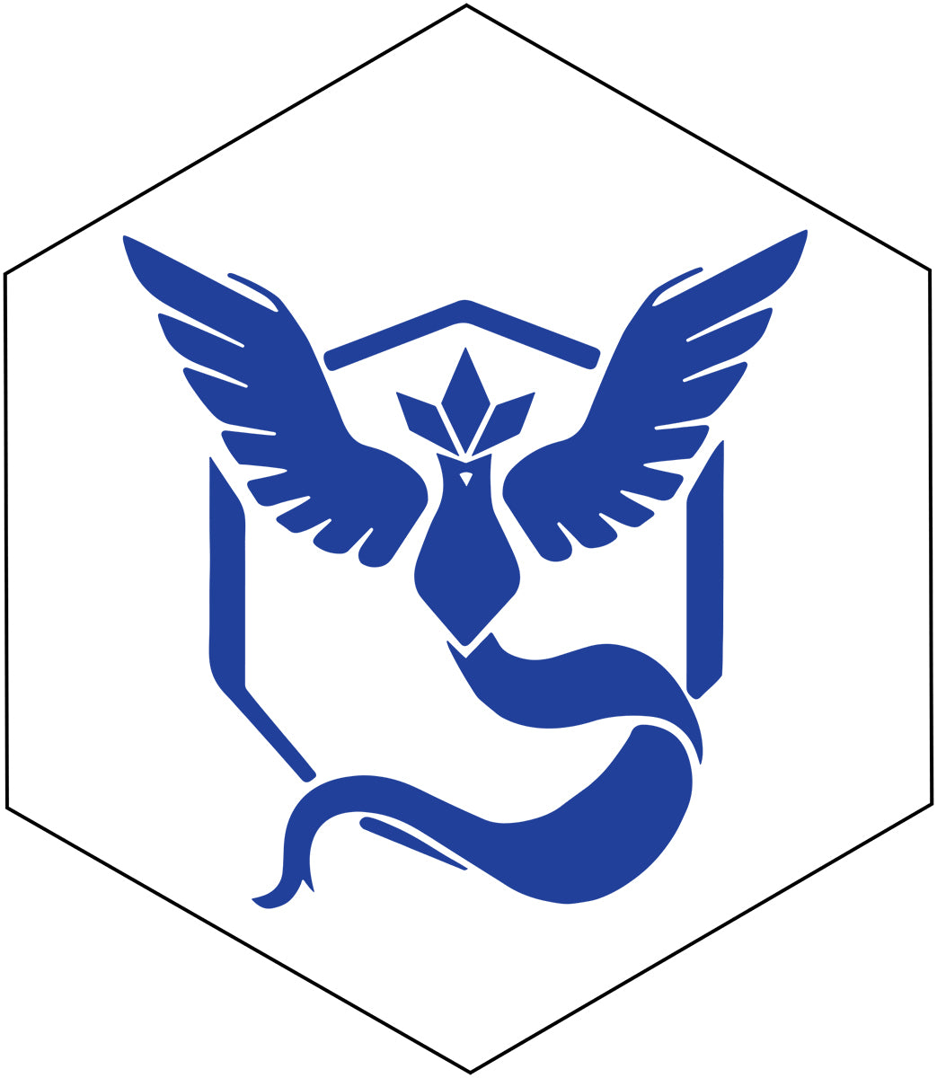 Pokemon GO Team Mystic Decal