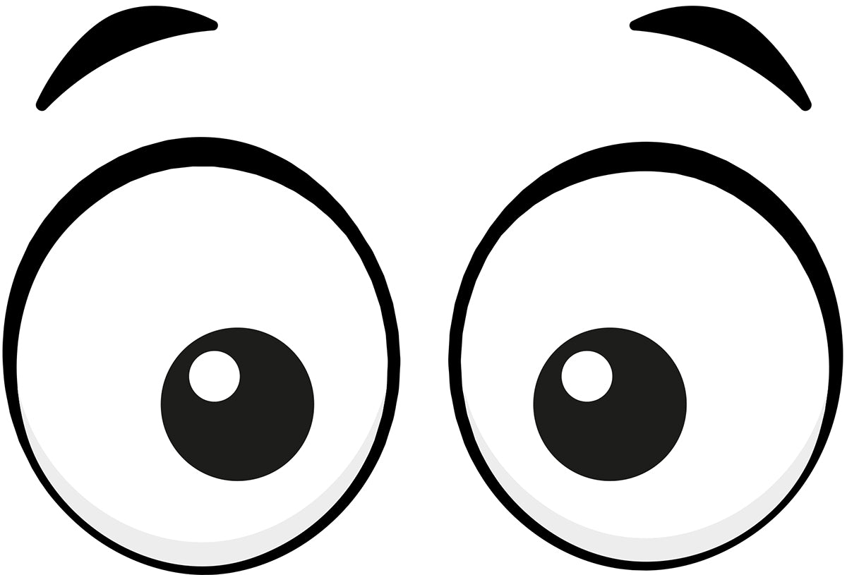 Googly Eyes Vinyl Decal