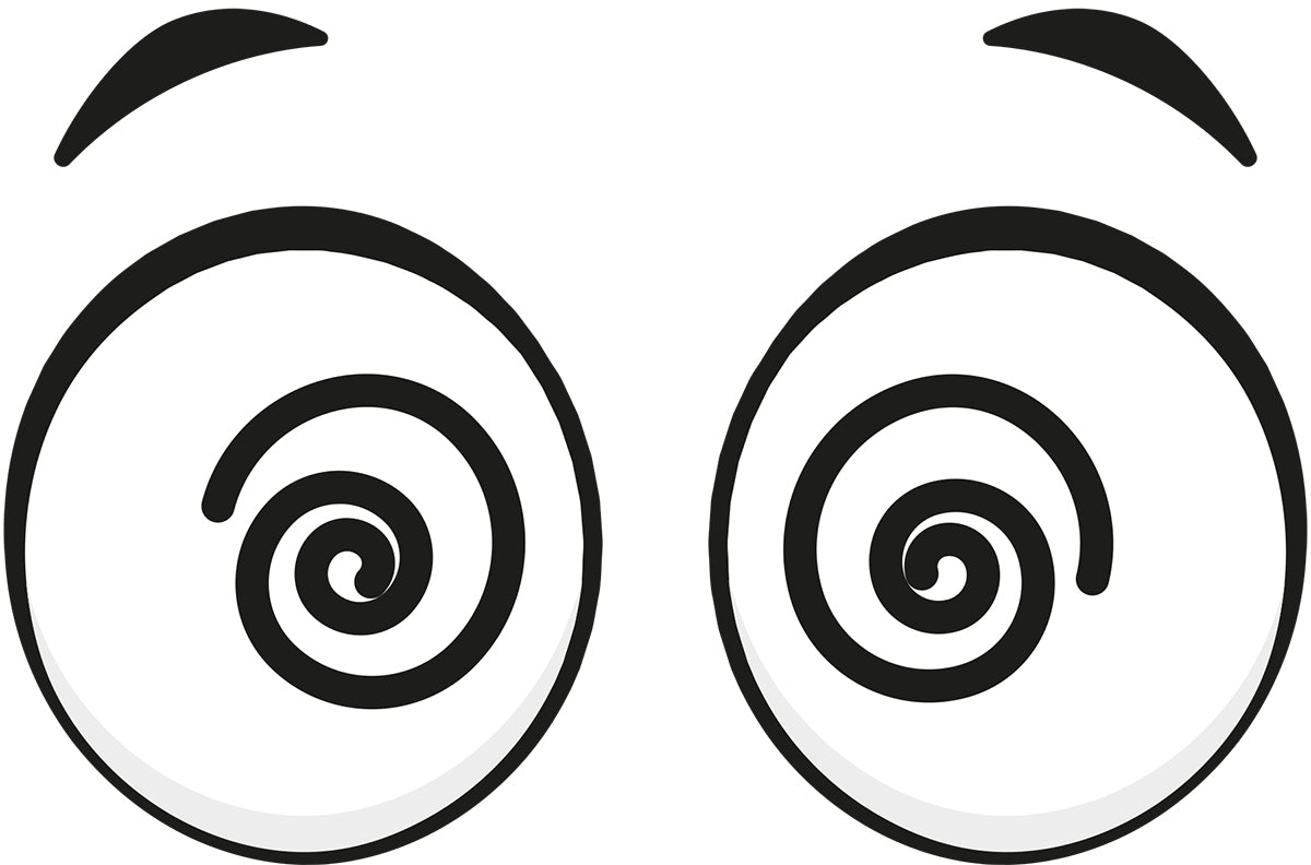 Googly Eyes Crazy Vinyl Decal