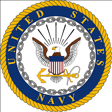 US Navy Emblem - Military Vinyl Decal READ DESCRIPTION - DECALS OF AMERICA