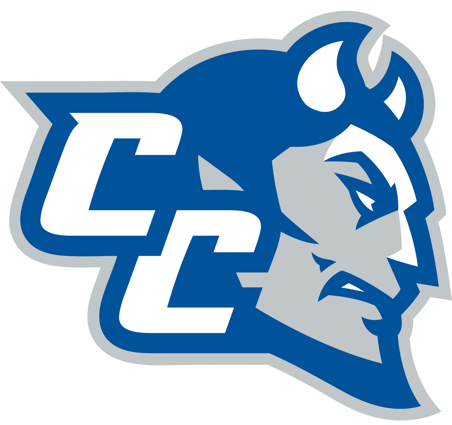 Central Connecticut State University NCAA Football Vinyl Decal for Car Truck Window Laptop