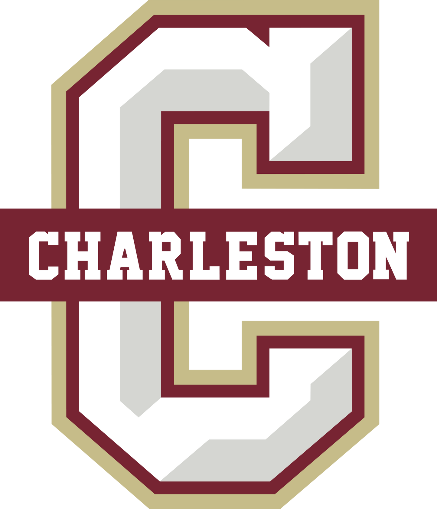 Charleston Cougars NCAA Football Vinyl Decal for Car Truck Window Laptop