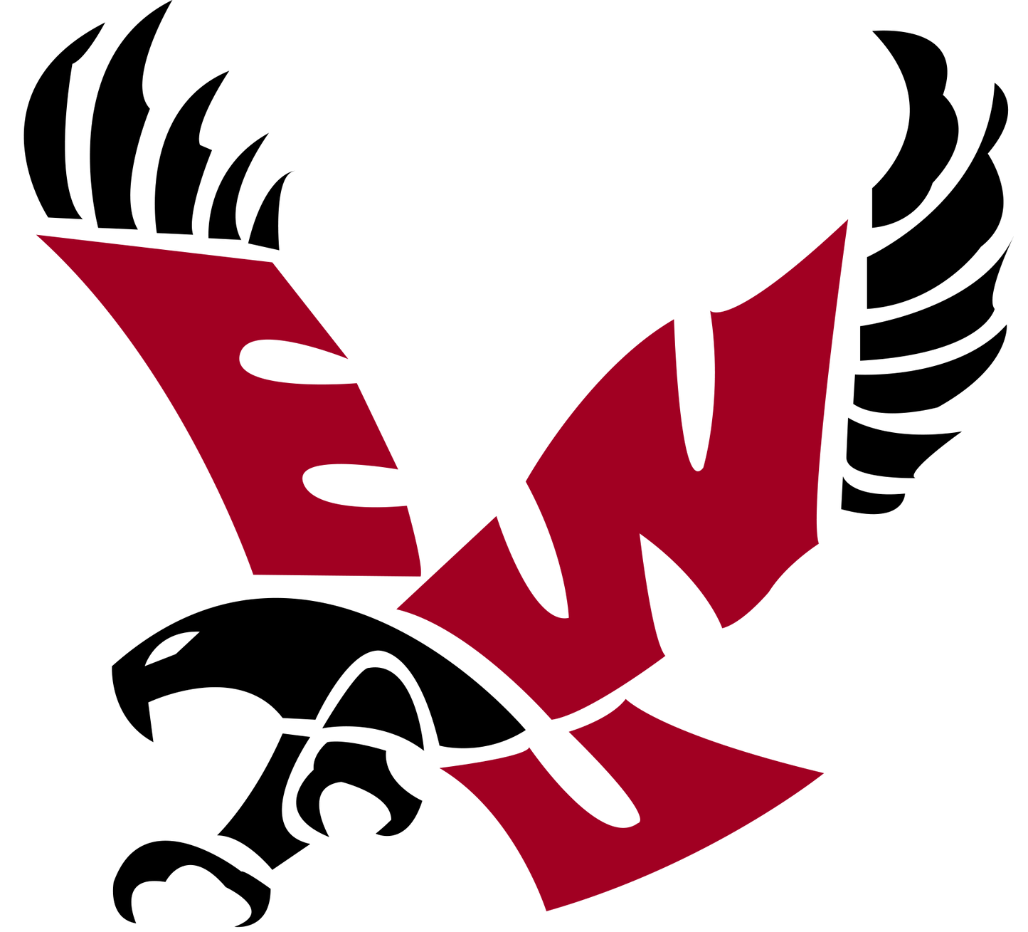 Eastern Washington Eagles NCAA Football Vinyl Decal for Car Truck Window Laptop