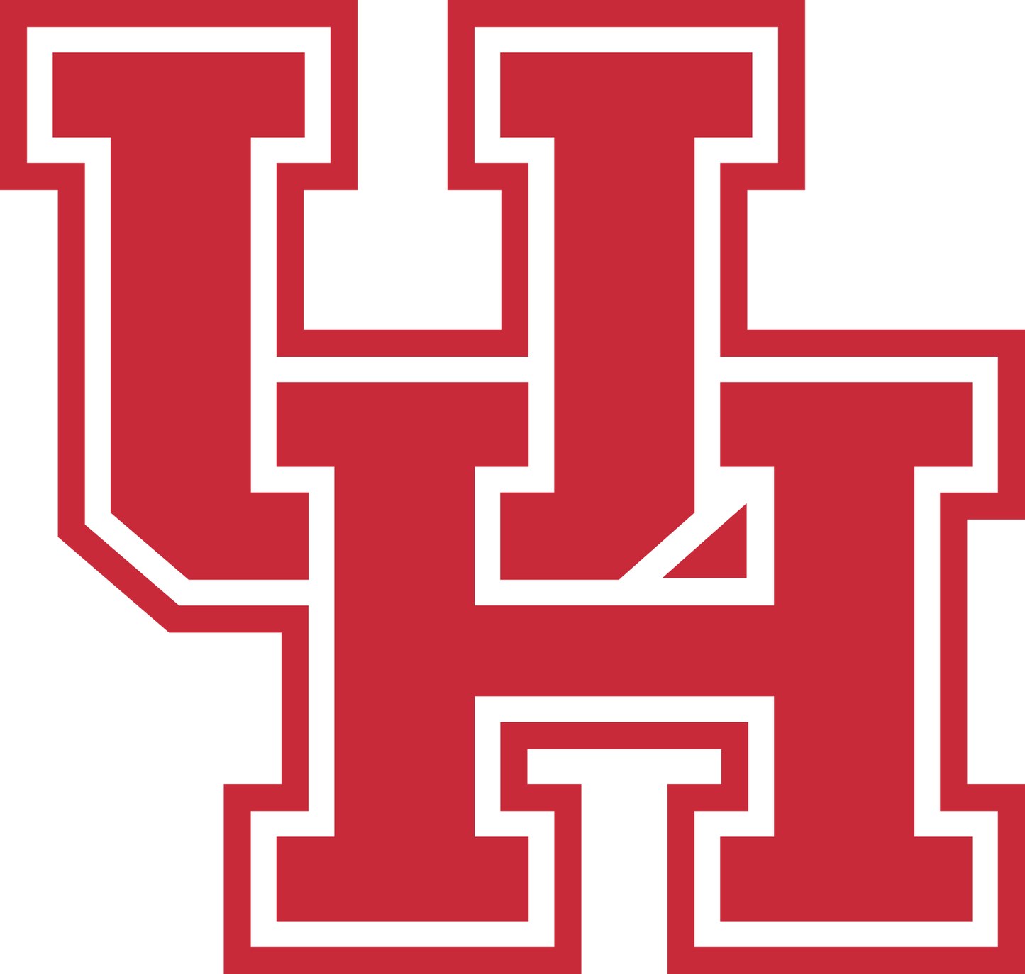 Houston Cougars NCAA Football Vinyl Decal for Car Truck Window Laptop