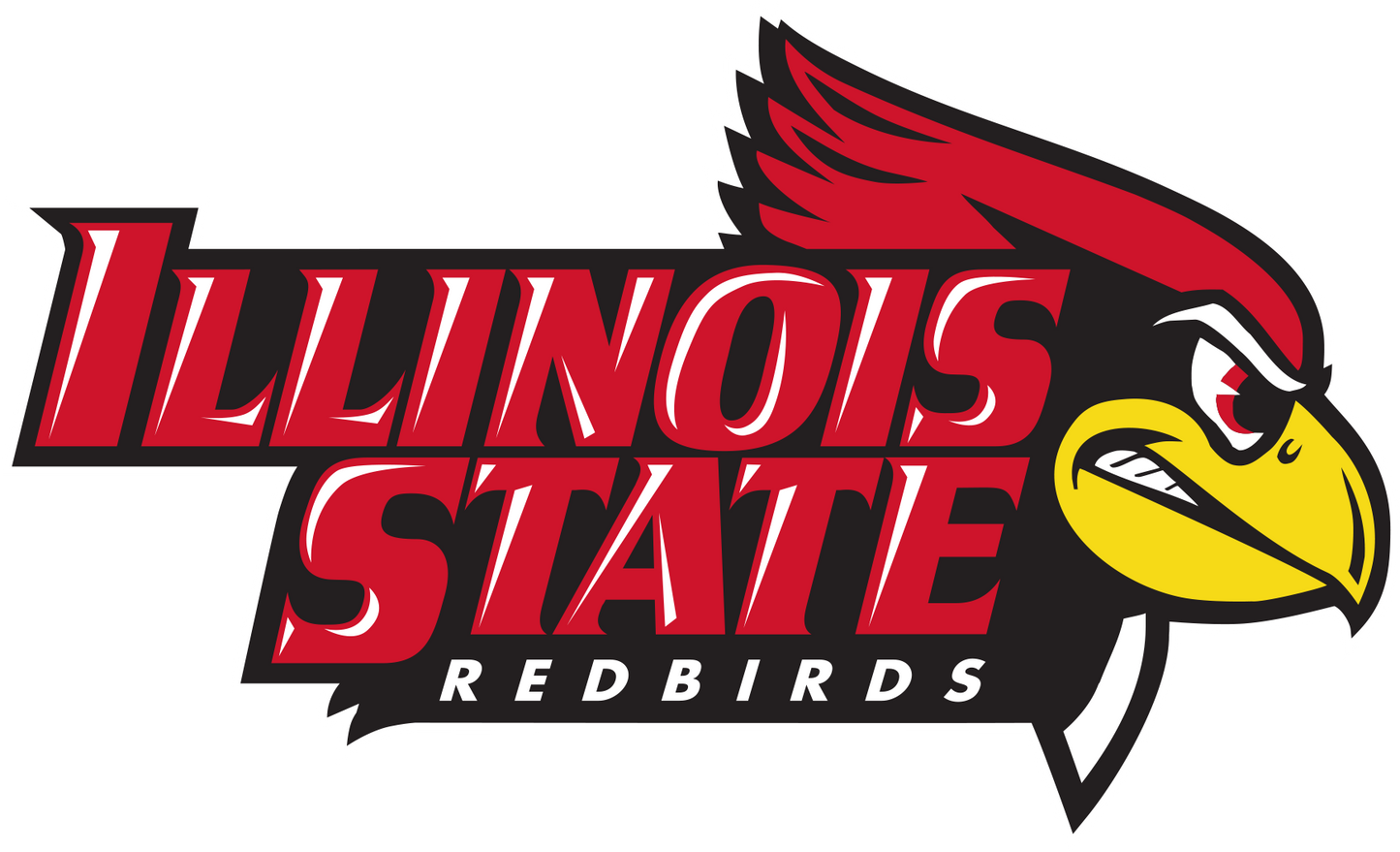 Illinois State Redbirds NCAA Football Vinyl Decal for Car Truck Window Laptop