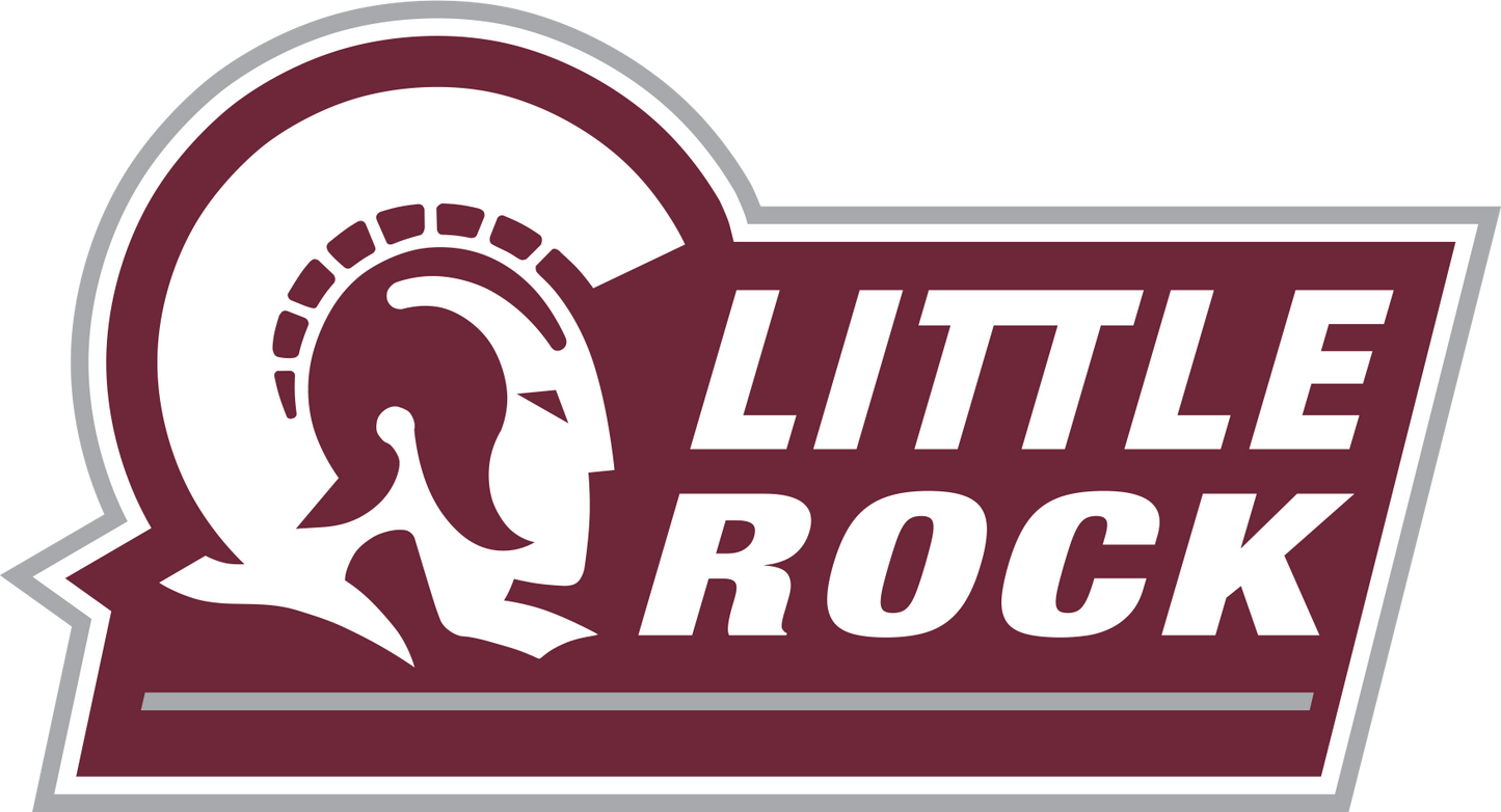 Little Rock Trojans NCAA Football Vinyl Decal for Car Truck Window Laptop