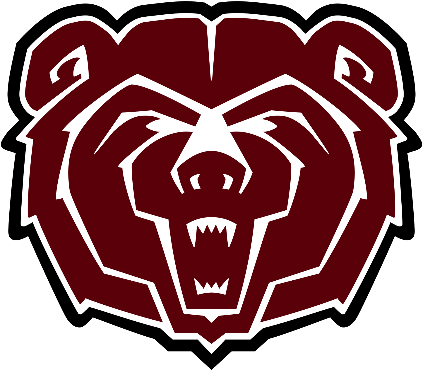 Missouri State Bears and Lady Bears NCAA Football Vinyl Decal for Car Truck Window Laptop