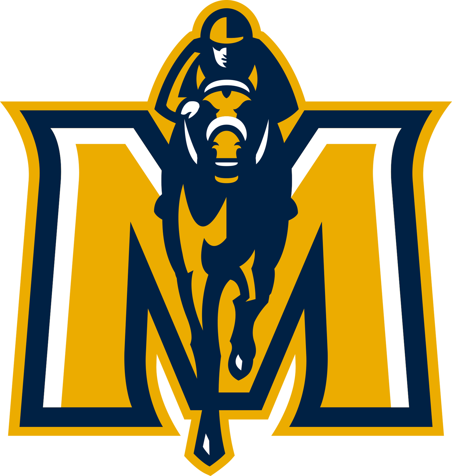 Murray State Racers NCAA Football Vinyl Decal for Car Truck Window Laptop