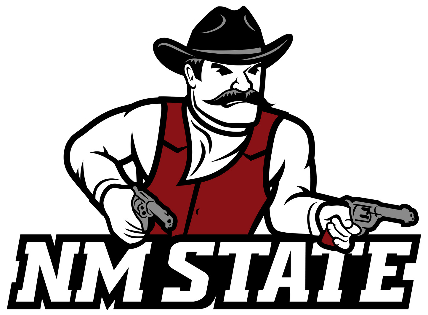 New Mexico State Aggies NCAA Football Vinyl Decal for Car Truck Window Laptop