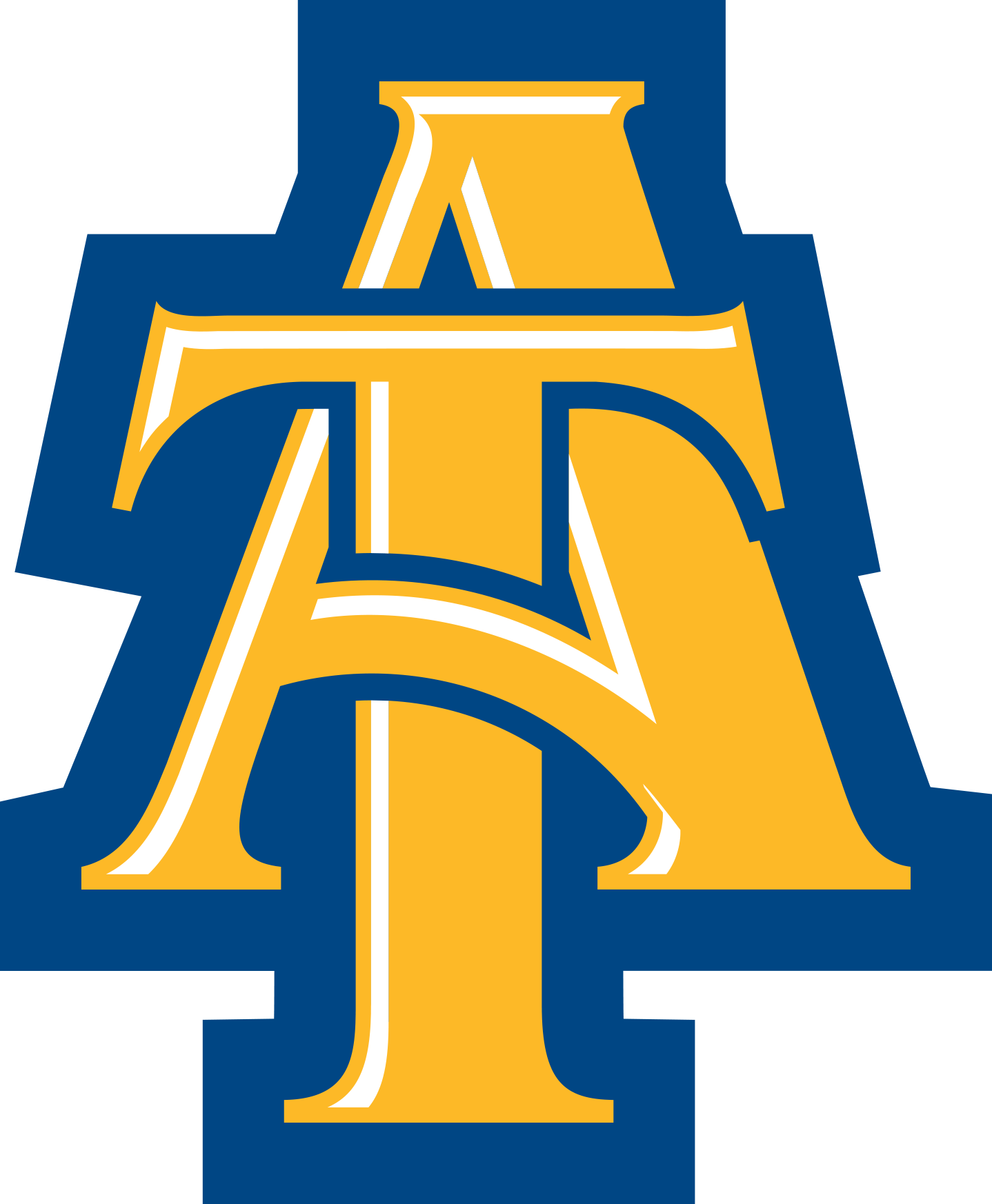 North Carolina A&T Aggies NCAA Football Vinyl Decal for Car Truck Window Laptop